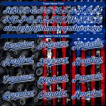 Custom Name and Number American Flag Baseball Jersey - Personalized 3D Pattern Design Billiards Snooker 8 Ball Team Jersey