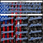 Personalized 3D Pattern Billiards Polo Shirt with American Flag, Custom Name & Number, Black Red-Royal, Snooker 8 Ball Team Apparel