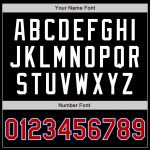 Custom Name and Number Personalized Black Red-Royal Authentic Baseball Jersey Personalized Black Red-Royal Authentic Baseball