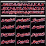 Custom Personalized Black Red-Royal Baseball Jersey for Men and Women Personalized Black Red-Royal Baseball Jersey