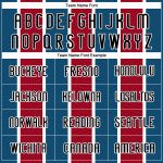 Custom Sublimation Volleyball Jersey with Personalized Name and Number - Black Red Royal Lines Team Uniform Personalized