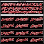 Custom Black Red-Royal Split Fashion Baseball Jersey for Men and Women Personalized Black Red-Royal Split Fashion Baseball