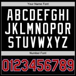 Personalized Baseball Jersey - Black Red-Royal Throwback Style for Men Personalized Black Red-Royal Throwback Baseball Jersey