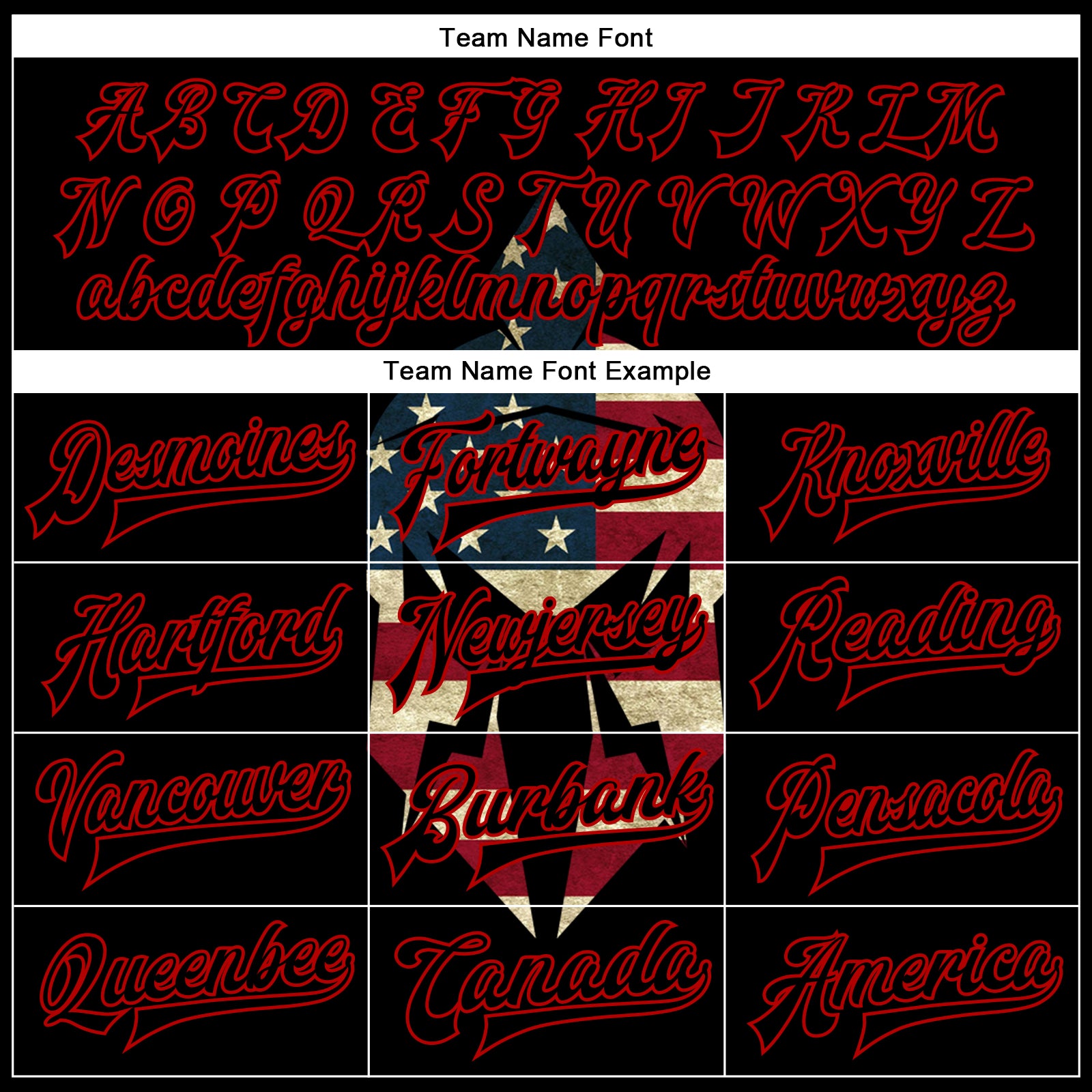 Personalized Vintage USA Flag Black Red Spartan Logo 3D Bomber Varsity Letterman Jacket Personalized Black Red Spartan Logo - Image 6