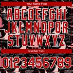 Personalized Sailing Boats 3D Pattern Baseball Jersey in Black Red-White Design Personalized Black Red-White 3D Pattern Design