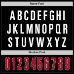 Custom Personalized Black Red and White Hockey Jersey for Fans Personalized Black Red-White Hockey Jersey