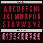 Personalized Black Red White Hockey Jersey for Men Women Kids - Custom Team Apparel Personalized Black Red-White Hockey Jersey