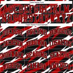 Personalized Basketball Jersey Suit Red White Black Round Neck Sublimation 3 Personalized Black Red-White Round Neck Sublimation