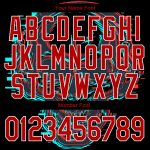 Personalized Skull Headphones Varsity Jacket 3D Bomber Black Red-White Full-Snap Letterman Personalized Black Red-White Skull
