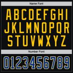 Custom Black Royal-Gold Hockey Jersey - Personalized Hockey Team Gear Personalized Black Royal-Gold Hockey Jersey