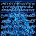 Custom Name and Number Unisex Softball Jersey, Personalized Black and Royal Light Blue 3D Flame Pattern, Two-Button Design