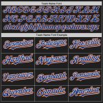 Personalized Black Orange Baseball Jersey with Custom Name & Number - Authentic Raglan Sleeves Team Apparel Personalized