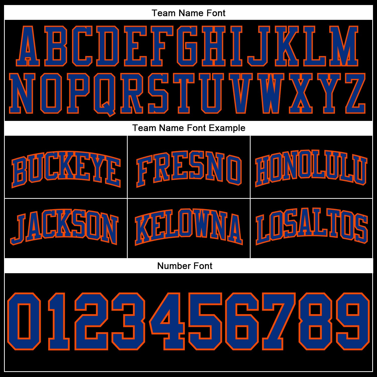 Personalized Black Royal-Orange Throwback Basketball Shorts Personalized Black Royal Orange Basketball Shorts - Custom Throwback Style Personalized Black Royal-Orange Throwback Basketball - Image 3