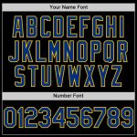 Personalized Black Pinstripe Baseball Jersey with Old Gold Sleeveless Design Personalized Black Royal Pinstripe Old Gold