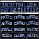 Personalized Black and White Pinstripe Basketball Jersey for Men and Women Personalized Black Royal Pinstripe Royal-White