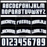 Custom Name and Number Authentic Basketball Shorts - Personalized Black Royal Pinstripe White-Gray Personalized Black Royal