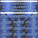 Custom Softball Jersey with Name and Number, Personalized Black and Royal-Powder Blue 3D Pattern, Unisex, Two-Button Design