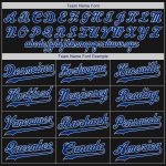 Custom Name and Number Black Red Softball Jersey - Personalized Authentic Team Jersey Personalized Black Royal-Red Authentic