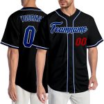 Custom Black and Red Baseball Jersey - Personalized Sports Apparel Personalized Black Royal-Red Baseball Jersey 2