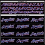 Custom Black and Royal-Red Baseball Jersey for Men and Women - Personalized Sports Apparel Personalized Black Royal-Red Baseball