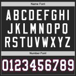 Custom Name Number Authentic Throwback Football Jersey - Personalized Black Royal-Red Mesh Team Jersey Personalized Black