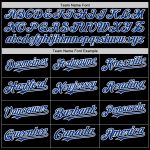 Personalized Black and Royal-Red Mesh Baseball Jersey for Adults - Custom Throwback Style Personalized Black Royal-Red Mesh