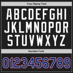 Personalized Black Royal-Red Basketball Jersey for Men and Women - Custom Throwback Design Personalized Black Royal-Red Throwback