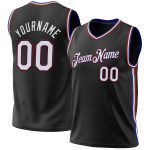 Custom Black Royal-Red Throwback Basketball Jersey for Men - Personalized 3 Personalized Black Royal-Red Throwback Basketball