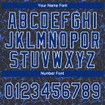 Personalized 3D Black Royal-White Baseball Jersey for Men and Women Personalized Black Royal-White 3D Baseball Jersey