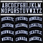 Personalized Black Royal White Basketball Jersey - Custom Throwback Style Personalized Black Royal-White Throwback Basketball