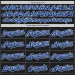 Personalized Black and White Two Tone Baseball Jersey for Men and Women Personalized Black Royal-White Two Tone Baseball