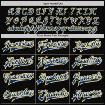 Custom Black Royal Yellow Varsity Letterman Jacket Full-Snap Bomber Style Personalized Black Royal-Yellow Bomber Full-Snap