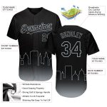 Personalized 3D Black Silver Oakland City Edition Baseball Jersey - Stylish Fashion Wear Personalized Black Silver 3D Oakland