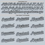 Custom Name and Number Personalized Baseball Jersey Black Silver 3D Twinkle Star Gradient Design Personalized Black Silver