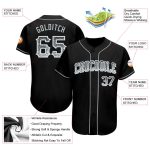 Custom Black and Silver Drift Fashion Baseball Jersey for Men and Women Personalized Black Silver-White Drift Fashion Baseball
