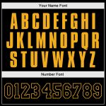 Personalized Black-Gold 3D Baseball Jersey | Snakeskin Design for Unique Style Personalized Black Snakeskin Black-Gold 3D