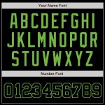 Personalized 3D Black-Neon Green Baseball Jersey - Custom Snakeskin Design Personalized Black Snakeskin Black-Neon Green