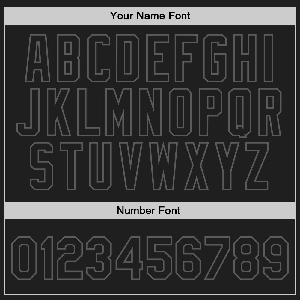 Personalized Black Steel Gray Authentic Throwback Basketball Jersey Personalized Authentic Basketball Jersey - Black Steel Gray Throwback Style Personalized Black Steel Gray Authentic Throwback - Image 4