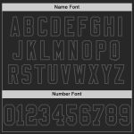 Custom Black Steel Gray Mesh Football Jersey - Personalized Throwback Style Personalized Black Steel Gray Mesh Throwback