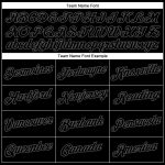 Personalized Performance T-Shirt in Black Steel Gray - Custom Athletic Tee Personalized Black Steel Gray Performance T-Shirt