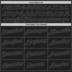 Custom Black Steel Gray Basketball Jersey for Men and Women - Throwback Style Personalized Black Steel Gray Throwback Basketball