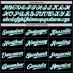Personalized Fashion Baseball Jersey in Black Teal-Gray Split Design Personalized Black Teal-Gray Split Fashion Baseball