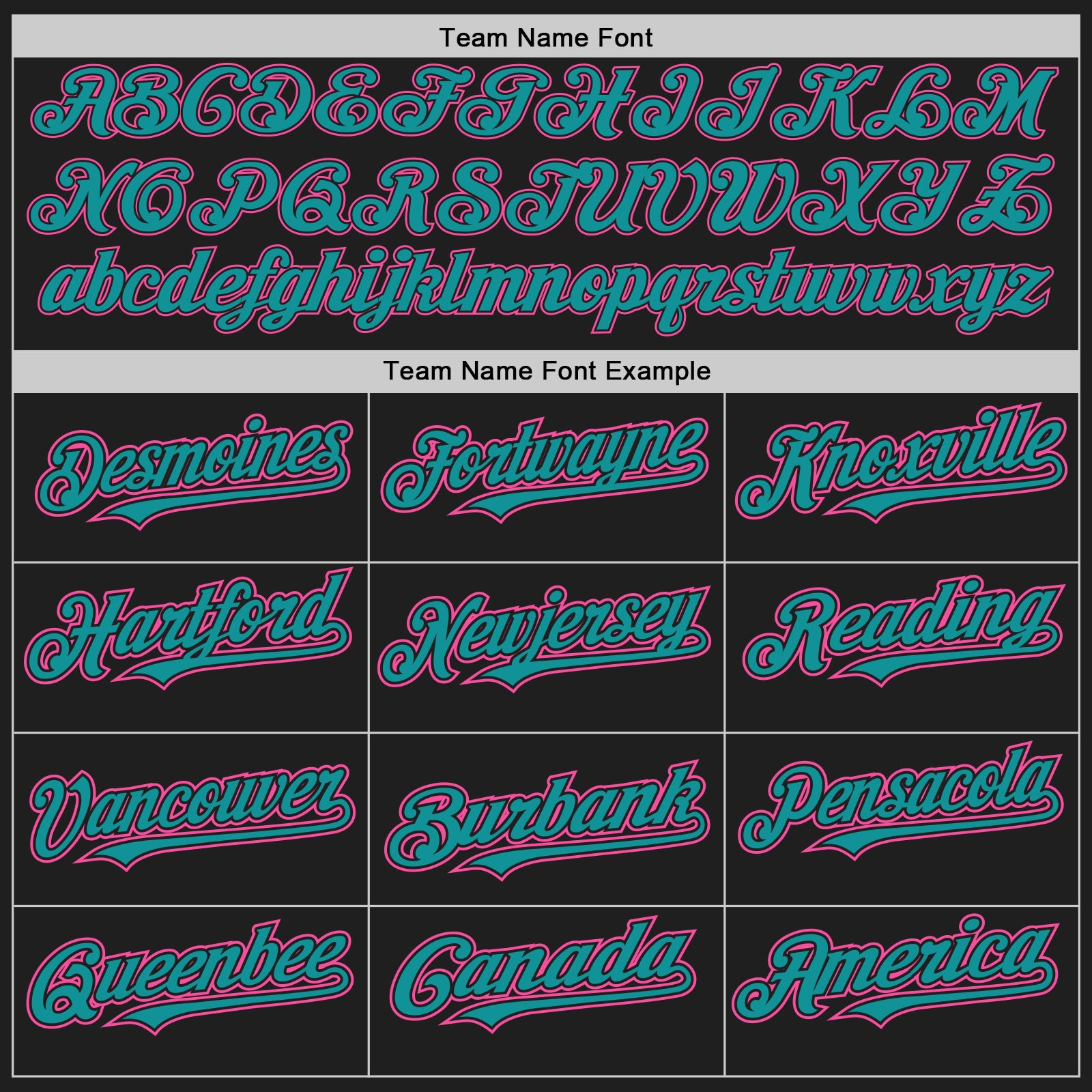Personalized Black Teal-Pink Authentic Raglan Sleeves Baseball Jersey Team Custom Name and Number Custom Name and Number Personalized Baseball Jersey Black Teal-Pink Authentic Raglan Sleeves Personalized Black Teal-Pink - Image 4