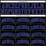 Personalized Black Teal Pinstripe Basketball Jersey - Custom Purple-Teal Design Personalized Black Teal Pinstripe Purple-Teal