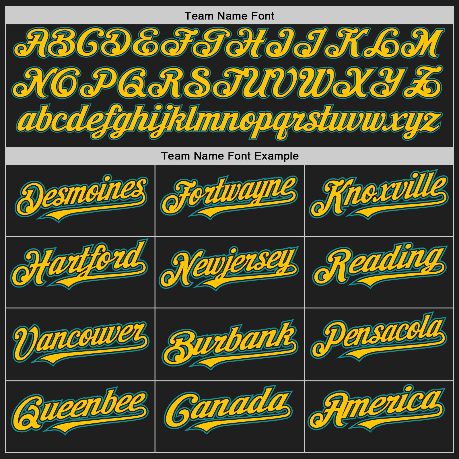 Personalized Black Teal Pinstripe Yellow Two-Button Unisex Softball Jersey Personalized Unisex Softball Jersey - Black Teal Pinstripe Yellow Two-Button Personalized Black Teal Pinstripe Yellow Two-Button - Image 4