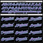 Custom Black Teal Purple Baseball Jersey - Personalized Sports Apparel Personalized Black Teal-Purple Baseball Jersey