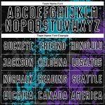 Personalized Soccer Jersey Black Teal Purple Dripping Splatter Art Sublimation Design Personalized Black Teal-Purple Dripping