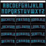 Custom Black Teal Red Baseball Jersey - Personalized Sports Apparel Personalized Black Teal-Red Baseball Jersey