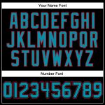 Custom Black Teal-Red Throwback Basketball Jersey - Personalized Sports Apparel Personalized Black Teal-Red Throwback Basketball