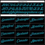 Personalized Basketball Jersey Black Teal Throwback Style 2 - Custom Sports Apparel for Fans Personalized Black Teal Throwback